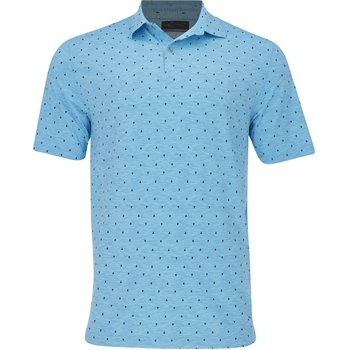 GREG NORMAN LAB TOOTH POLO - WAVE POOL HEATHER