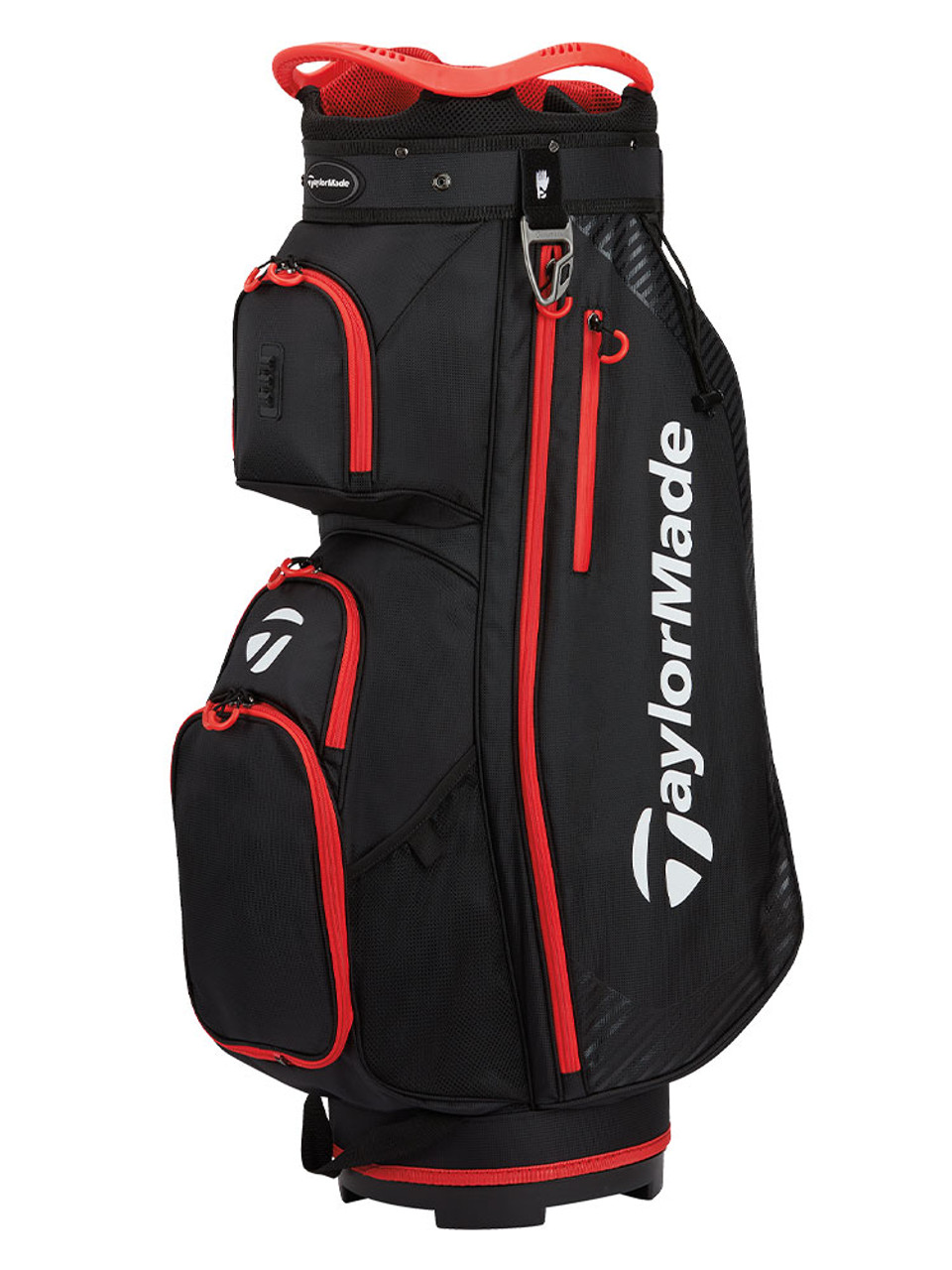 TAYLORMADE PRO LX CART BAG - BLACK/ RED