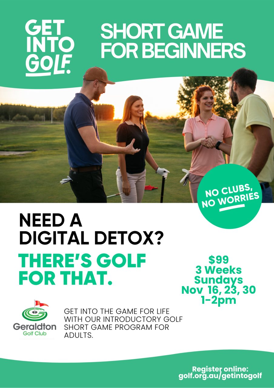 SHORT GAME FOR BEGINNERS 3 WEEKS - PAYMENT