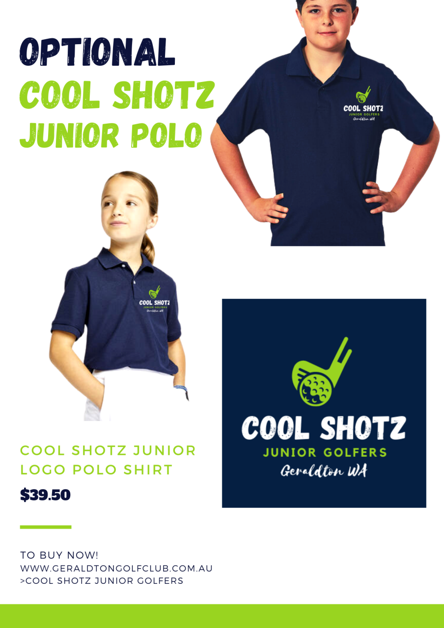 Cool Shotz Junior Golfers Logo Polo