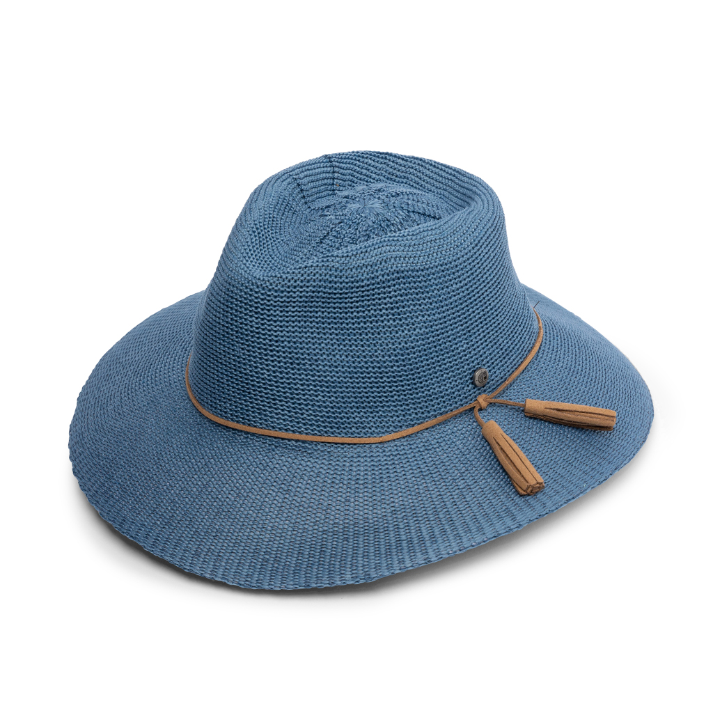 RIGON EV090 CAROLINE FEDORA HAT- NIAGARA