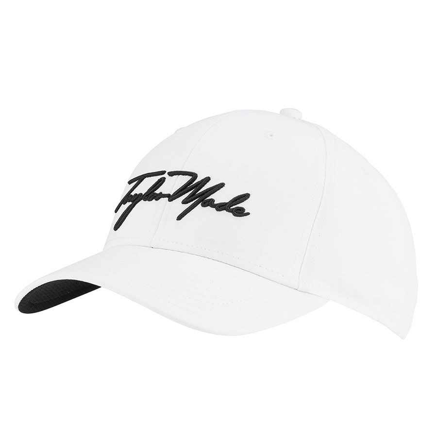 TAYLORMADE SCRIPT SEEKER HAT - WHITE